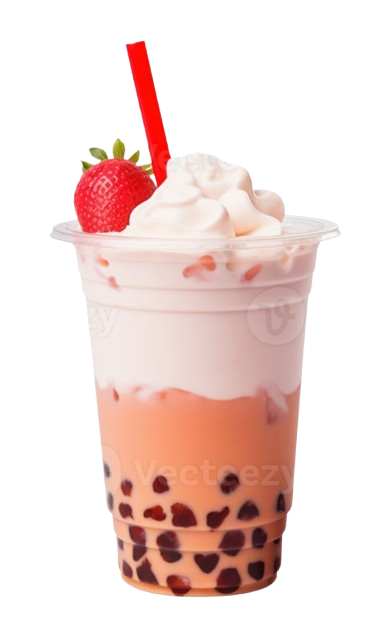 Boba Tea Morango